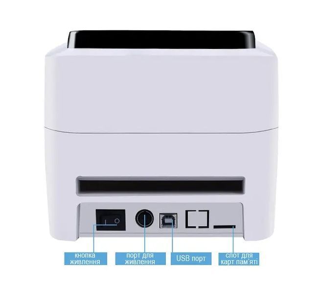Термопринтер для друку ттн нової пошти Xprinter XP-420B XP-420B фото