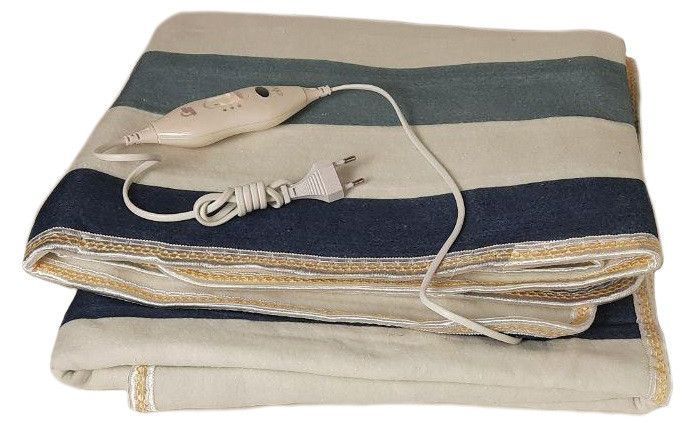 Простирадло електричне Electric Blanket 150х120 см (смуги, Різнобарвні) ELE152 фото