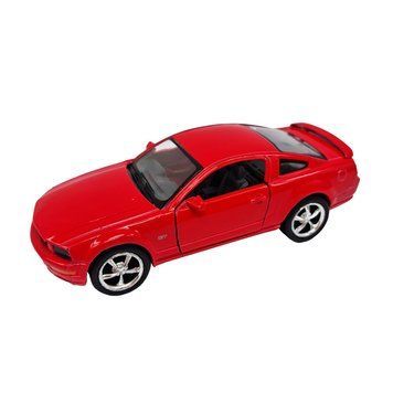 Інерційна машинка FORD MUSTANG GT 2006 Kinsmart КТ5091, 1:42 Червоний КТ5091(Red) фото