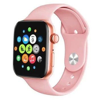 Рожеві Смарт-часы Smart Watch 6 T500 50900000000/3 фото