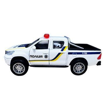 Дитяча автомодель Toyota Hilux Police TechnoDrive KM250426 масштаб 1:32 KM250426 фото