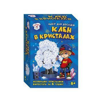 Набір для експериментів Клен у кристалах 10114180 білий 10114180 фото