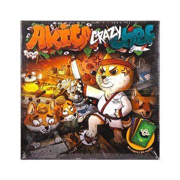 Настільна гра "Akita Crazy Chef" G-ACC-01-01 з пісочним годинником G-ACC-01-01 фото
