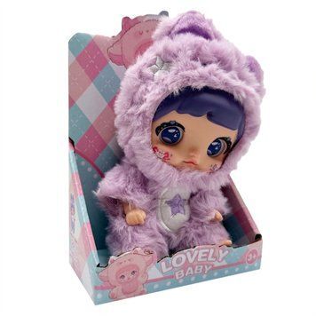 Дитяча м'яка іграшка-брелок "Lovely Baby" 6053a(Violet) 6053a(Violet) фото