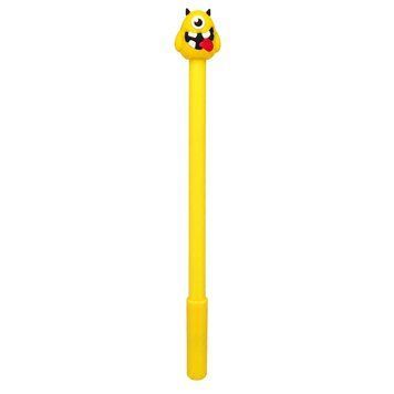 Дитяча гелева ручка "Horror" A082(Yellow) синій, 16,5 см A082(Yellow) фото