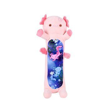 М'яка іграшка-подушка "Аксолотль-батон" HKF2206(Pink) розмір 100 см HKF2206(Pink) фото