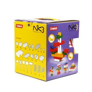 Конструктор дитячий "NIK-3" 71535, 128 великих деталей 71535 фото