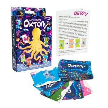 Настільна гра "Октопу" Strateg 30330 30330 фото