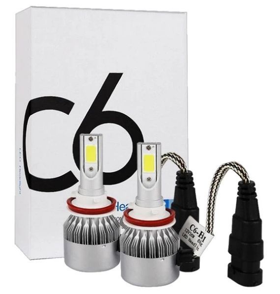 Комплект LED ламп C6 HeadLight H11 / Світлодіодні автомобільні LED&nbsp;лампи C6&nbsp;H11 sp5543 фото