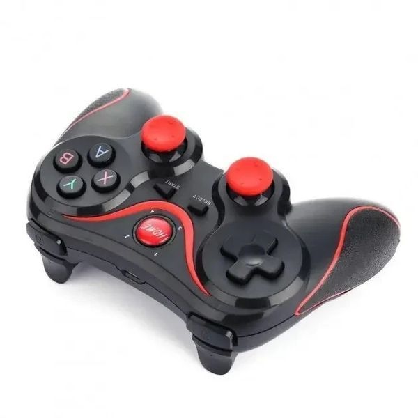 Бездротовий джойстик Terios T-3 для Android iOS PC PS3 TV Box Smart TV Black TER33 фото