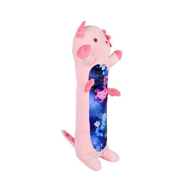 М'яка іграшка-подушка "Аксолотль-батон" HKF2206(Pink) розмір 100 см HKF2206(Pink) фото