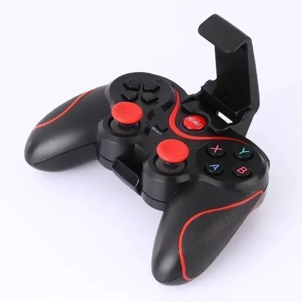 Бездротовий джойстик Terios T-3 для Android iOS PC PS3 TV Box Smart TV Black TER33 фото
