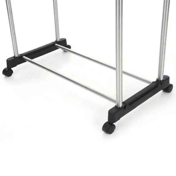 Телескопічна стійка для одягу - Double Pole Clothes Horse pr05121718 фото