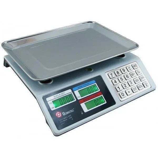 Ваги ACS 50kg/5g CK 982S Metal DOMOTEC sp2171 фото