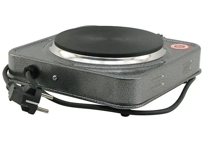 Плита електрична дискова Domotec MS-5811 настільна на 1 конфорку 1500W sp3026 фото