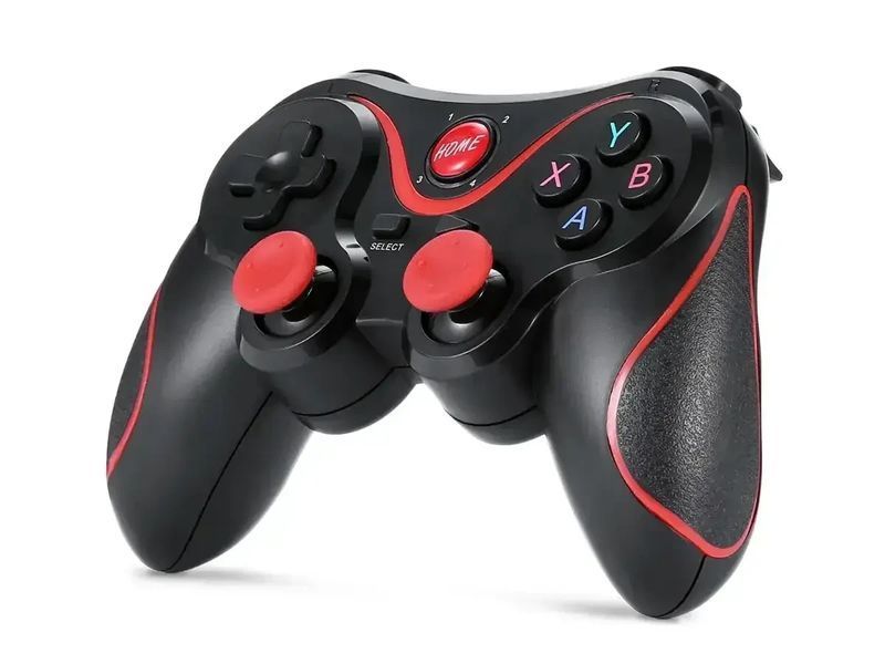 Бездротовий джойстик Terios T-3 для Android iOS PC PS3 TV Box Smart TV Black TER33 фото