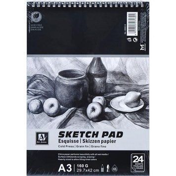 Альбом "Sketch Pad" 6002-S, А3 24 аркуші 160 г/м&sup2; 6002-S фото