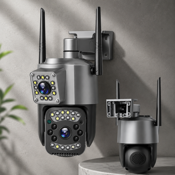 Вулична камера з двома лінзами SC03 V380pro ART 8761 підтримка 4G Sp-8761 фото