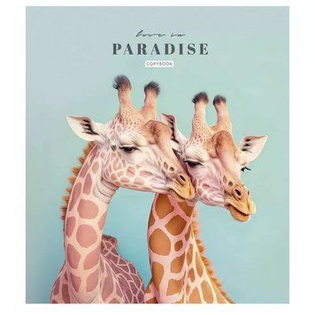Зошит загальний "Love in paradise" 036-3256L-4 у лінію, 36 аркушів 036-3256L-4 фото