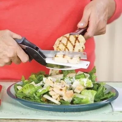 Розумний ніж ножиці 2 в 1 Clever Smart Cutter pr8330 фото
