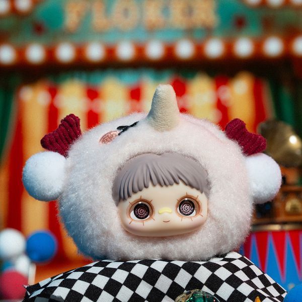 Колекційна м'яка іграшка з кільцем Шалений цирк Pop Top HC029 Hi TOY "серії MayMei" HC029 фото