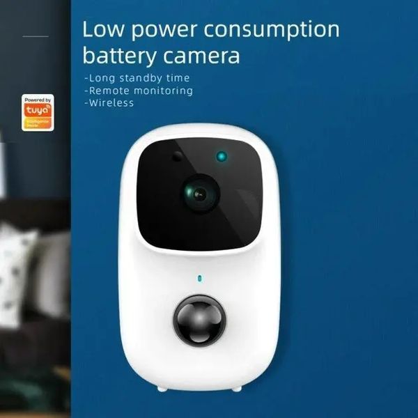 Домофон WiFi B90 Smart Doorbell з функцією відеозапису Бездротова відеокамера дверного дзвінка b90 фото