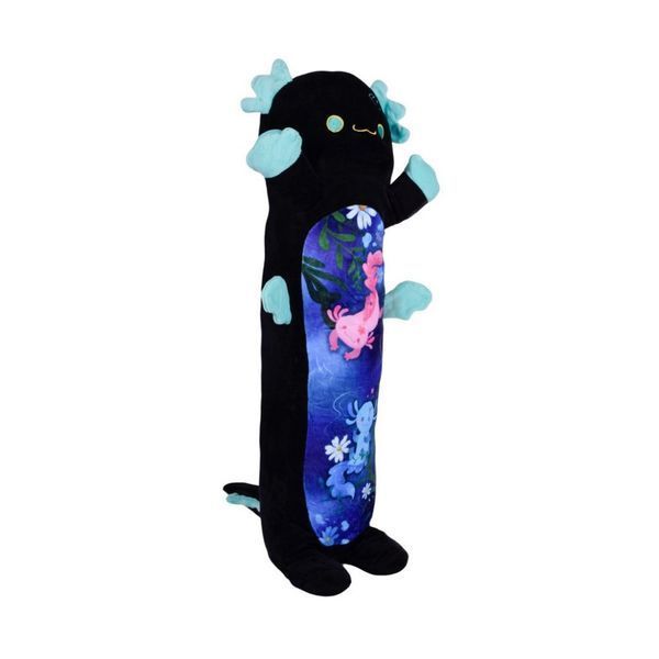 М'яка іграшка-подушка "Аксолотль-батон" HKF2206(Black) розмір 100 см HKF2206(Black) фото