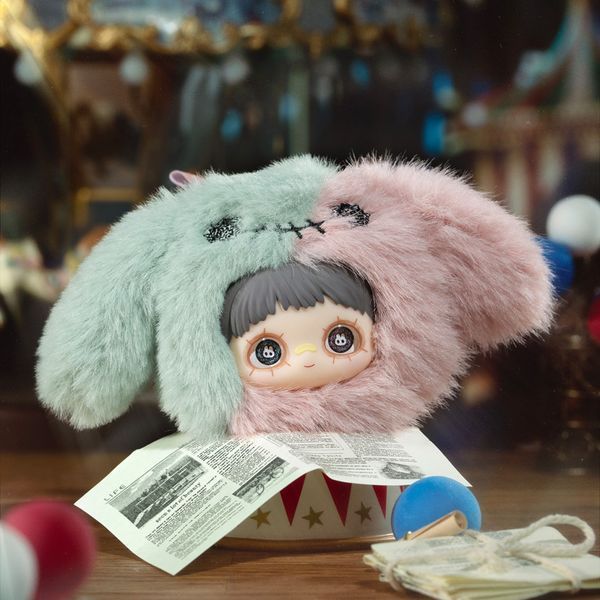 Колекційна м'яка іграшка з кільцем Шалений цирк Pop Top HC029 Hi TOY "серії MayMei" HC029 фото