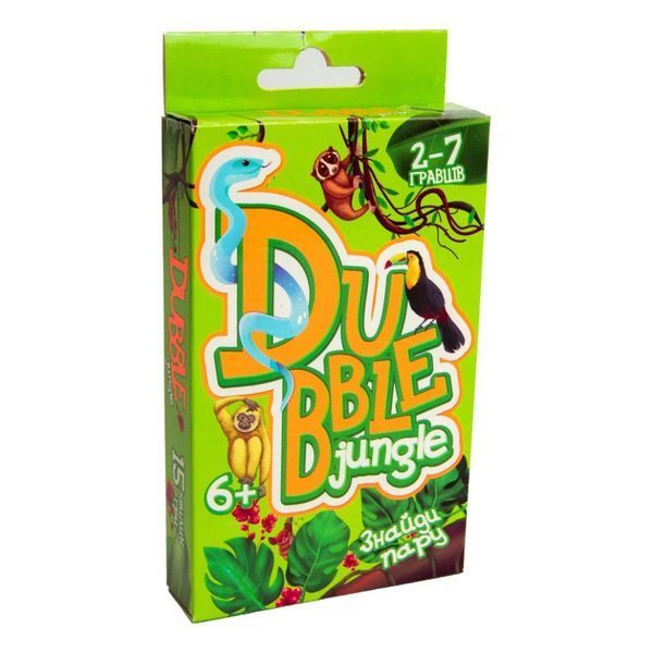 Настільна гра "Dubble jungle" Strateg 30344 30344 фото