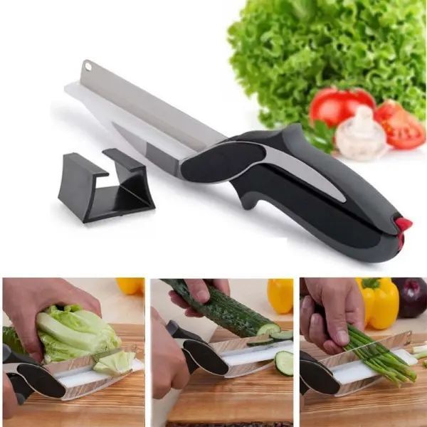 Розумний ніж ножиці 2 в 1 Clever Smart Cutter pr8330 фото