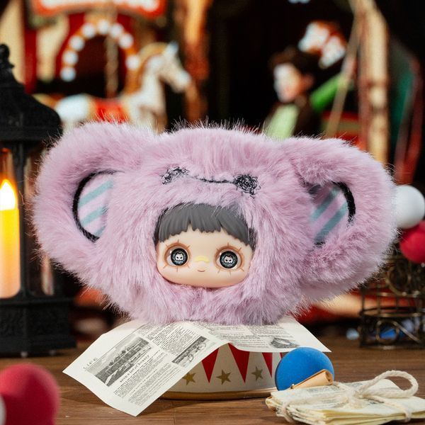 Колекційна м'яка іграшка з кільцем Шалений цирк Pop Top HC029 Hi TOY "серії MayMei" HC029 фото