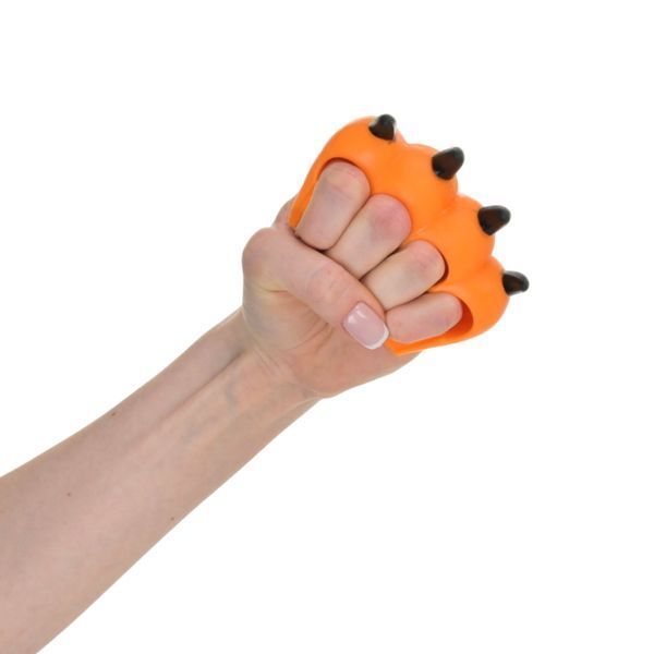 Антистрес дитячий Кігтики Cat Claws YD2576(Orange-Black) 9 см YD2576(Orange-Black) фото