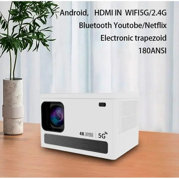 Відео wifi проектор x8 Ultra HD / Домашній кінотеатр G6498 фото