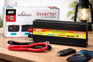 Перетворювач AC/DC 1500W 12V SSK / Інвертор у машину / Автомобільний перетворювач напруги sp1678 фото