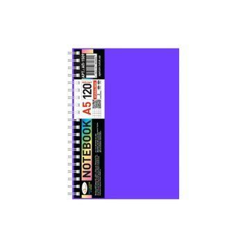 Блокнот А5 АП-1509(Violet) 120 аркушів, пружина збоку АП-1509(Violet) фото