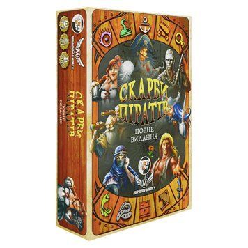 Настільна гра "Скарби піратів" SBPR01UA карткова SBPR01UA фото