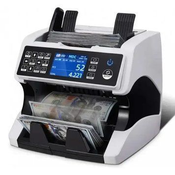 Рахункова машинка Bill Counter AL-920 із детектором фальшивих грошей та верхнім завантаженням Jam6198 фото