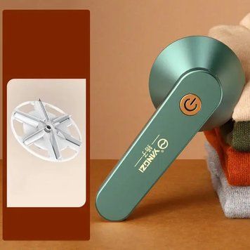 Потужна Бездротова машинка для видалення катишок Lemex Lint Trimmer із зарядкою від Usb 2052501 фото