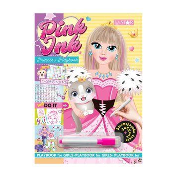 Багаторазова книга завдань для дівчаток Princess Playbook LS-04-02 з маркером LS-04-02 фото