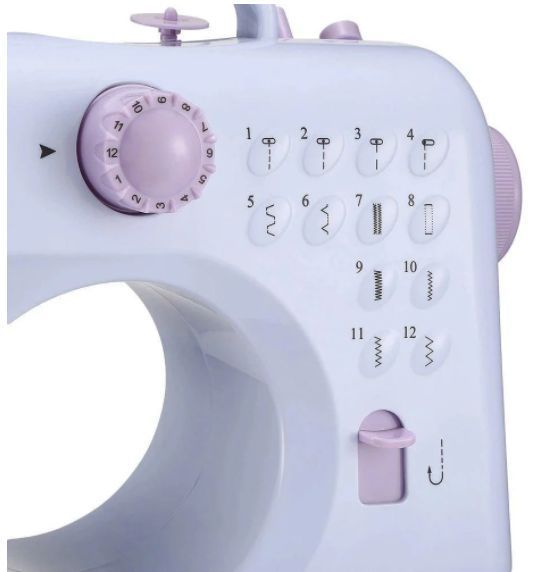 Настільна, компактна Швейна Швейна машинка Sewing machine 202. Краща Ціна! YASM505A фото