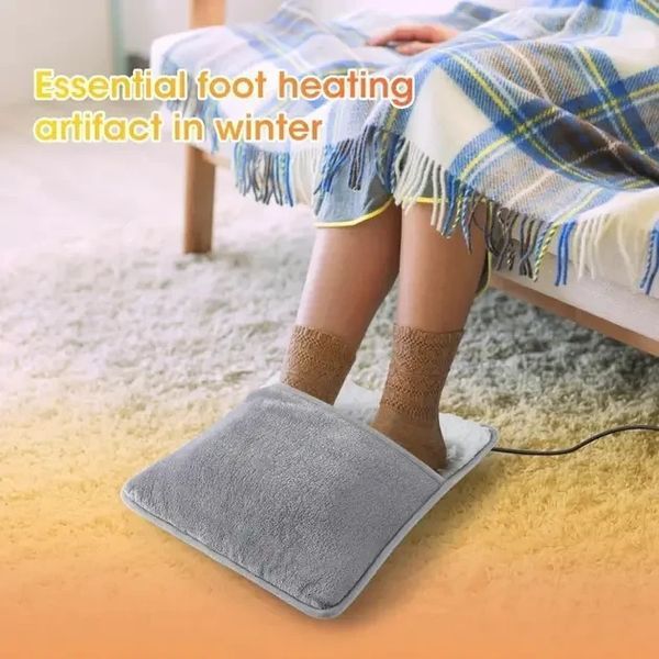 Портативна фланельова грілка для ніг з електричним підігрівом Foot warmer XL-997 Килимок з USB підігрівом XL997 фото