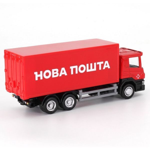 Автомодель дитяча Scania "Нова Пошта" TechnoDrive 250414U, масштаб 1:64 250414U фото