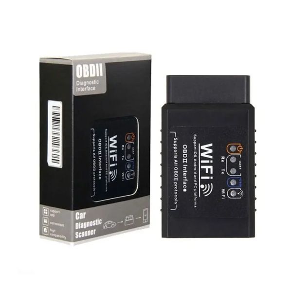 Сканер для діагностики автомобіля OBD2 ELM327 WI-FI 2714-400 фото