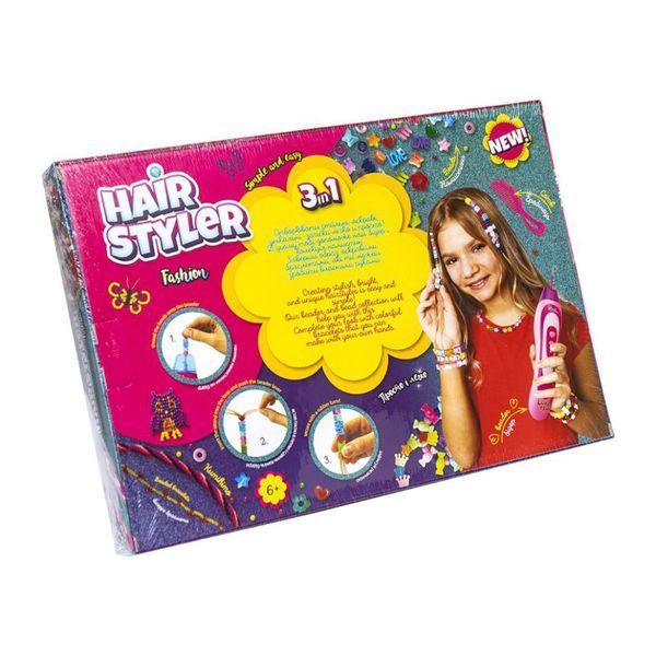 Набір креативної творчості "Hair Styler. Fashion" HS-01-01 верстат для плетіння куміхімо HS-01-01 фото