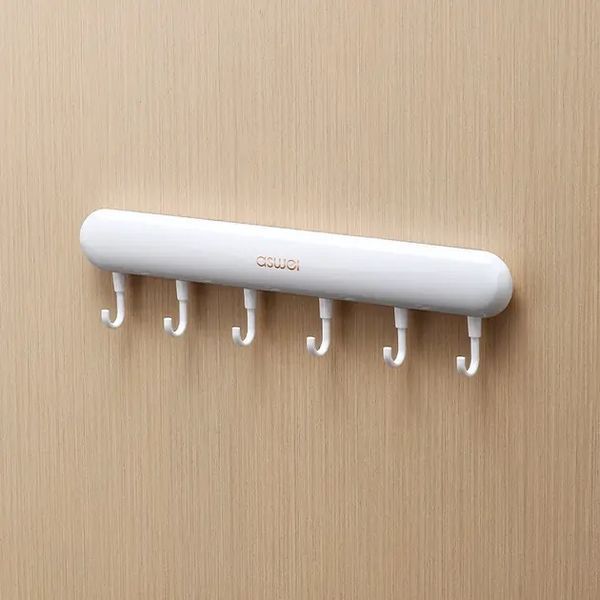 Універсальна настінна вішалка з гачками Towel hook LY-839 2054049 фото