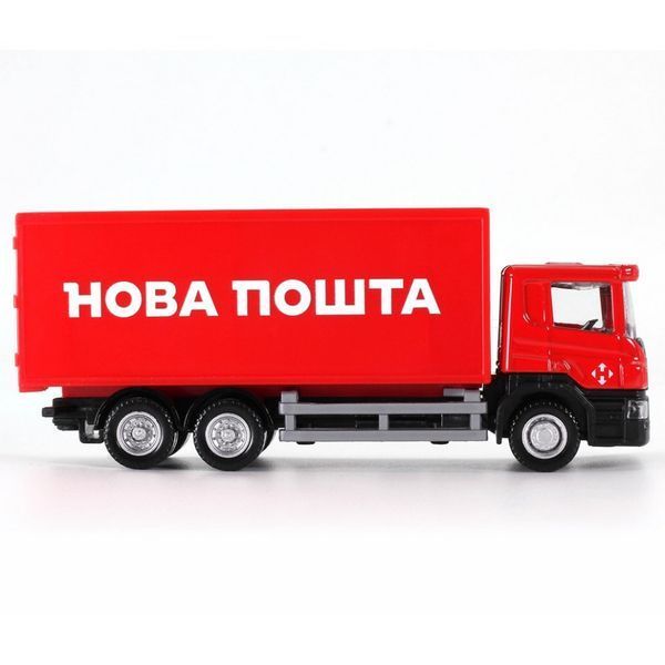 Автомодель дитяча Scania "Нова Пошта" TechnoDrive 250414U, масштаб 1:64 250414U фото