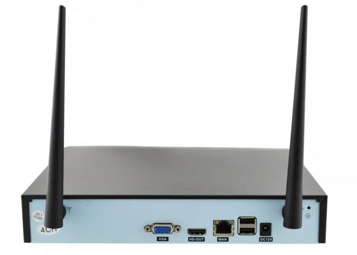Комплект відеоспостереження DVR KIT-6678 Wi-Fi, 8 камер, 1080P, IP67, нічна зйомка / Набір камер 8 шт DVR KIT 6678+реєстратор sp5519 фото