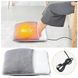 Портативна фланельова грілка для ніг з електричним підігрівом Foot warmer XL-997 Килимок з USB підігрівом XL997 фото 5
