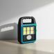 Ліхтар прожектор USB із сонячною панеллю та повербанком Solar LED light HS-8020 60 Вт водозахисту IP65 HS8020 фото 3