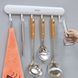 Універсальна настінна вішалка з гачками Towel hook LY-839 2054049 фото 5